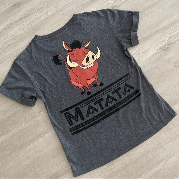 Disney Hakuna Matata dark grey tee shirt - Picture 4 of 10